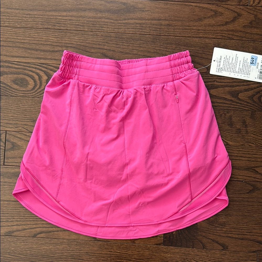 Lululemon Athletica Bright Pink Skater Skirt
